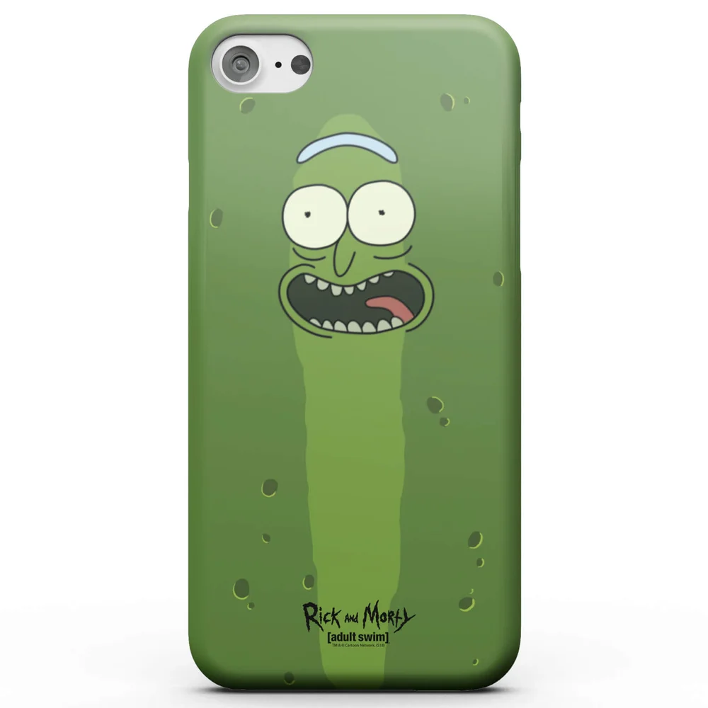 Coque Smartphone Rick Cornichon - Rick et Morty pour iPhone et Android - iPhone 5/5s - Coque Simple Matte Image 1
