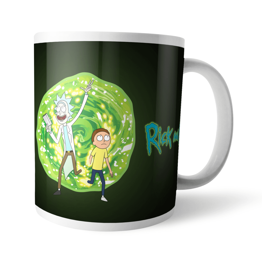 Tasse Rick et Morty Portail Intergalactique Image 1