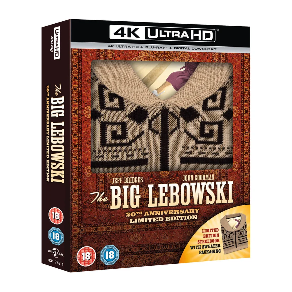 The Big Lebowski - Steelbook 4K Ultra HD Exclusif Limité pour Zavvi Image 1