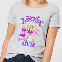 T-Shirt Femme Rick Gym Rick et Morty - Gris - undefined undefined
