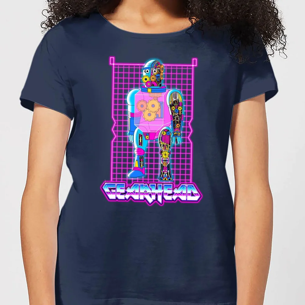 T-Shirt Femme Gearhead Rick et Morty - Bleu Marine - S Image 1
