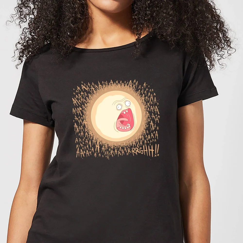 T-Shirt Femme Soleil Hurlant Rick et Morty - Noir - S Image 1