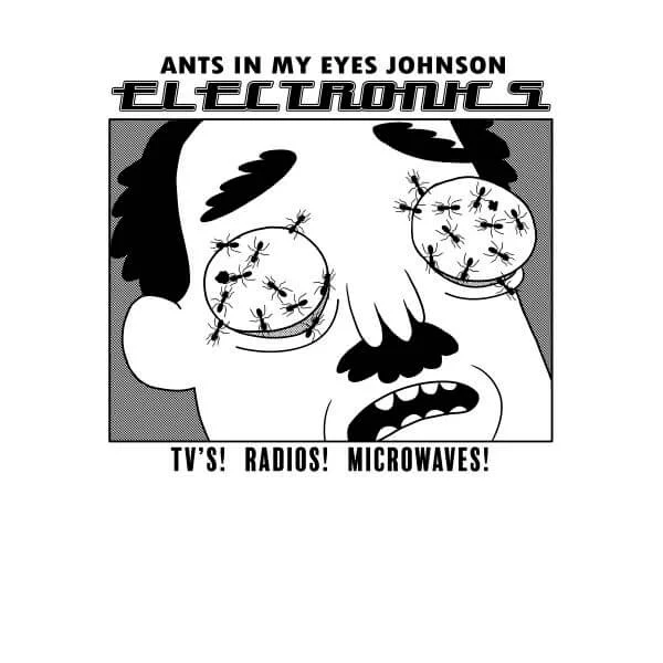 T-Shirt Femme Des Fourmis dans les Yeux Rick et Morty - Blanc