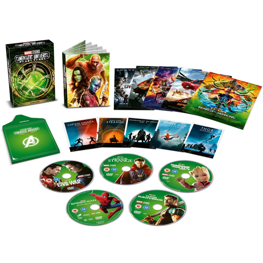 Coffret collector Marvel Studios - Phase 3 Première partie Image 1