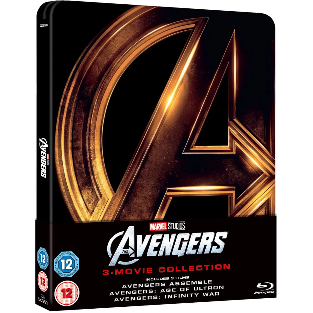 Trilogie Avengers - Steelbook Exclusif Limité pour Zavvi Image 1