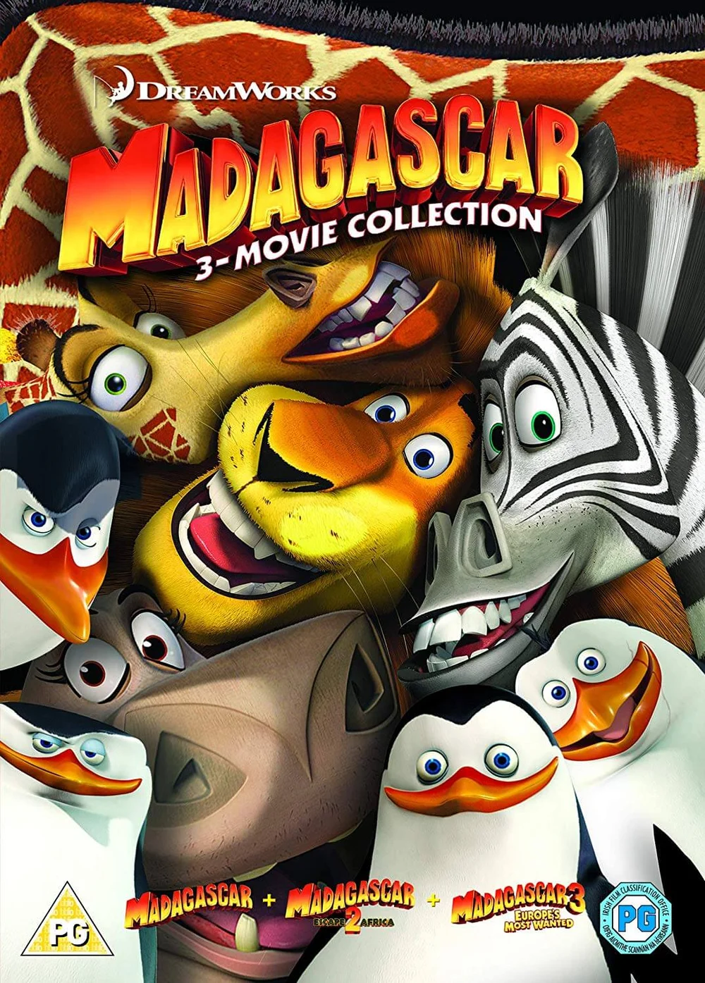 Madagascar (2005)/ Madagascar 2: The Lost Island/ Madagascar 3 - 2018 Artwork Refresh Image 1