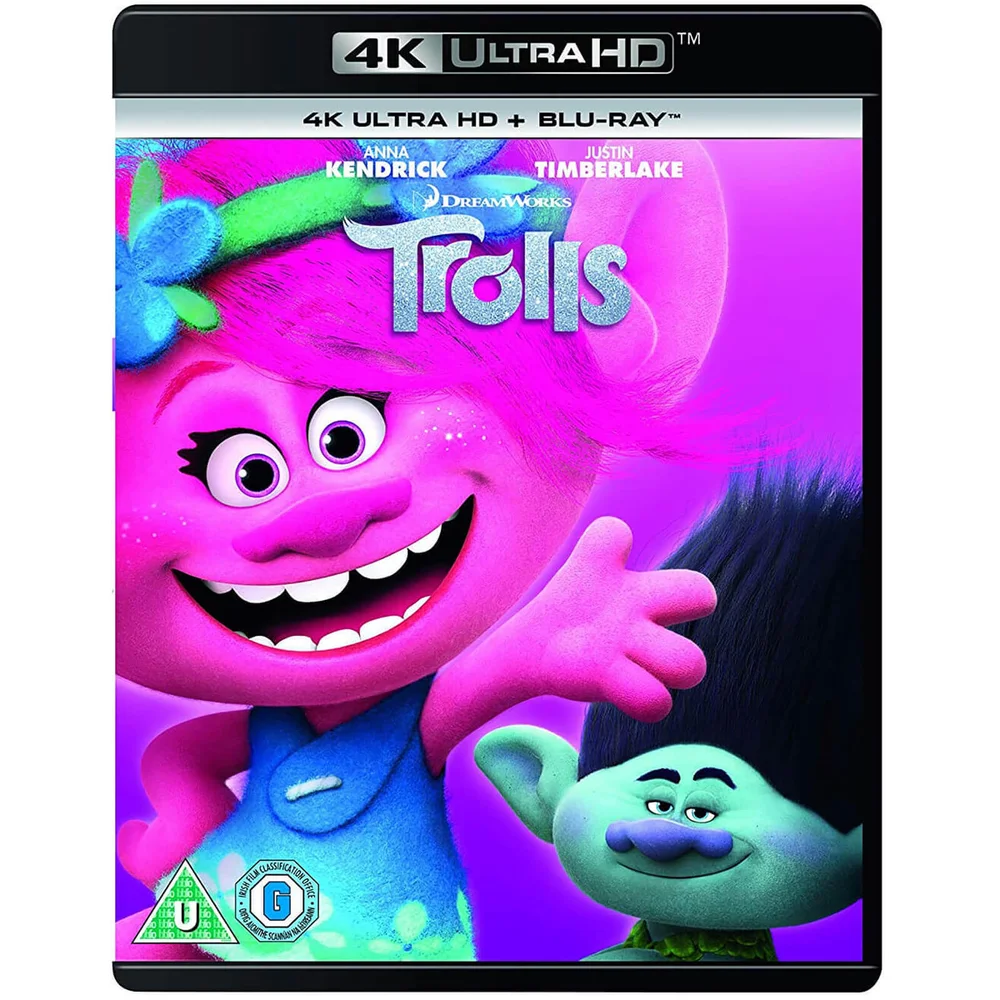 Les Trolls 4K - 2018 Maquette rafraîchie - 4K Ultra HD (Comprend un Blu-Ray) Image 1