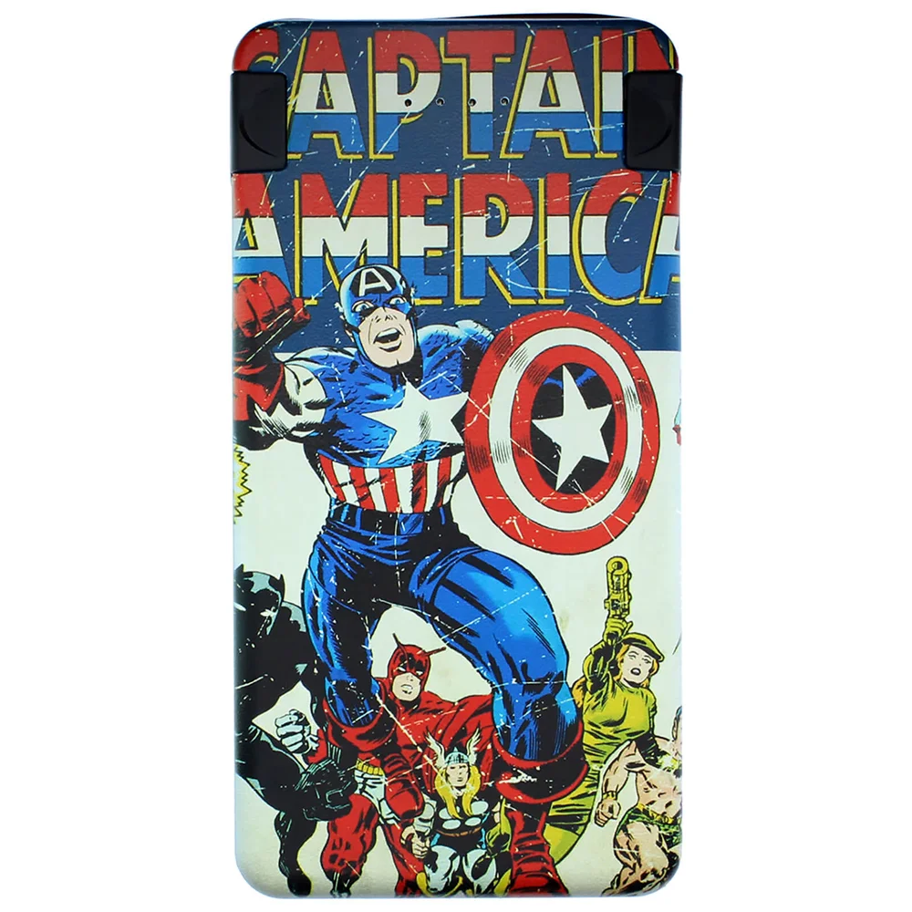 Marvel Captain America 6000mAh Power Bank Image 1