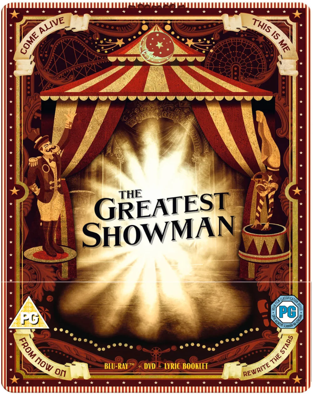 The Greatest Showman - Steelbook Exclusif Limité pour Zavvi Image 1