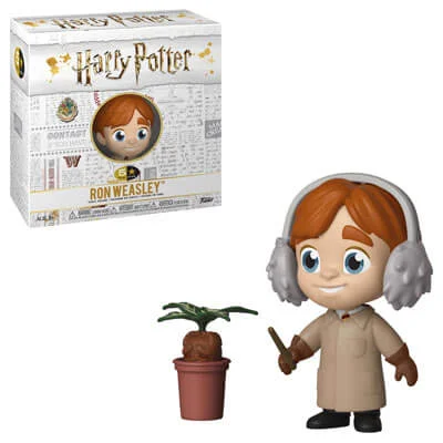 Figurine en vinyle Funko 5 étoiles : Harry Potter - Ron Weasley Herbologie Image 1