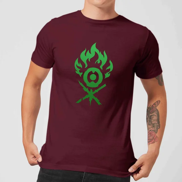 T-Shirt Homme Symbole de Gruul - Magic The Gathering - Bordeaux