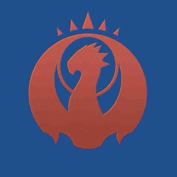 T-Shirt Homme Symbole de Izzet - Magic The Gathering - Bleu Roi