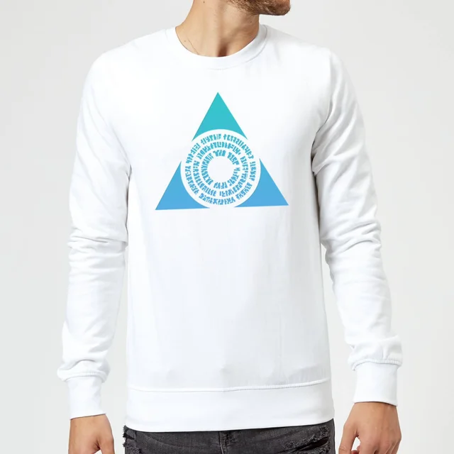 Sweat Homme Symbole de Azorius - Magic The Gathering - Blanc
