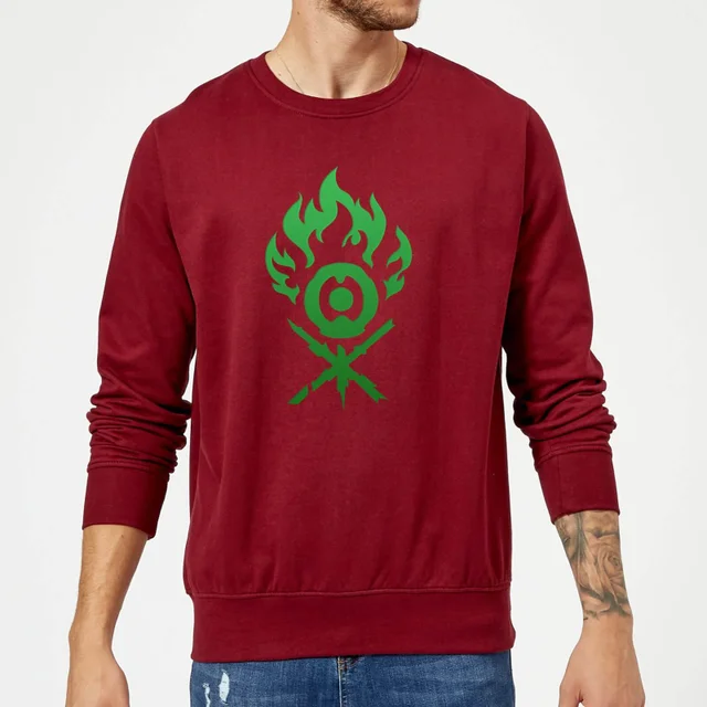Sweat Homme Symbole de Gruul - Magic The Gathering - Bordeaux