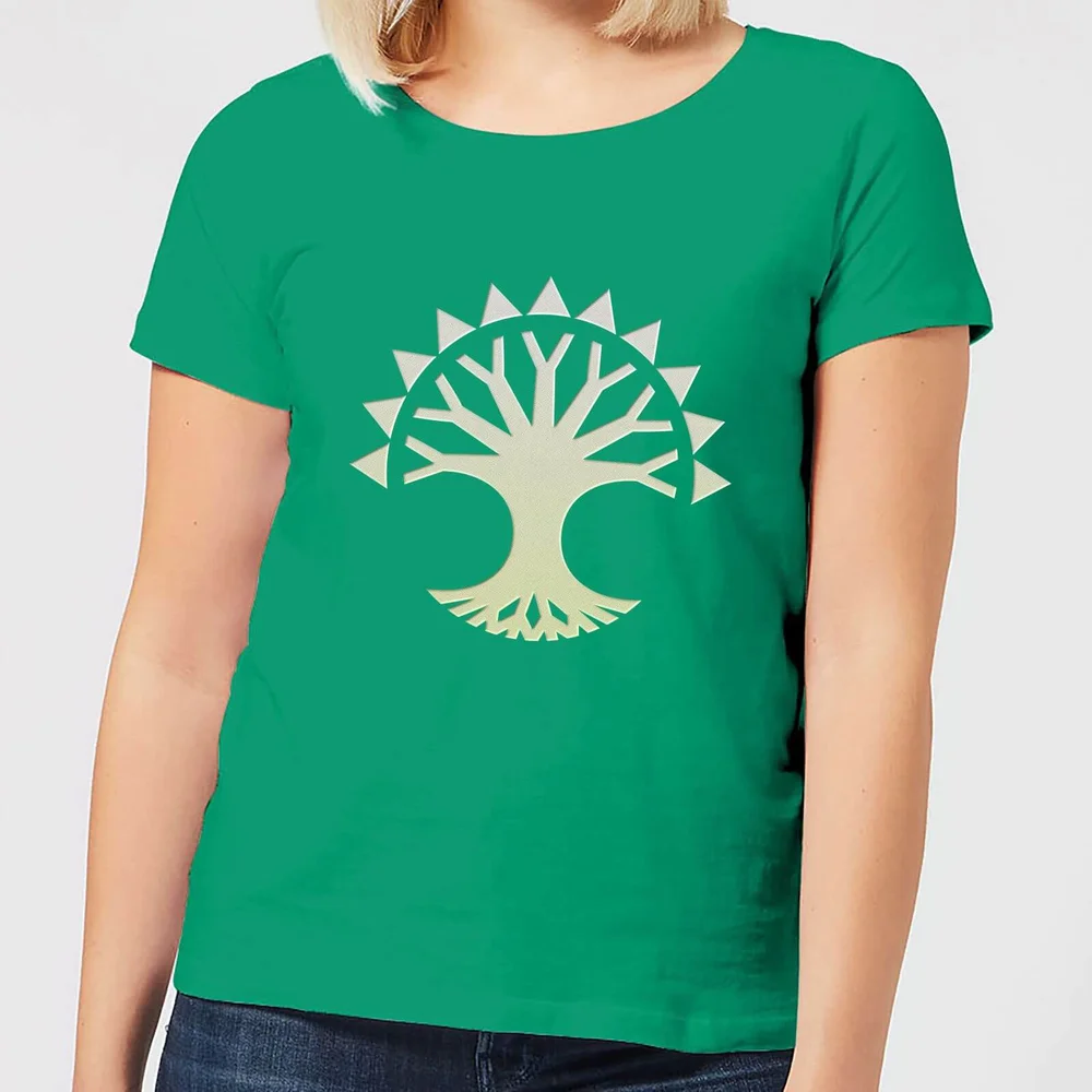 T-Shirt Femme Symbole de Selesnya - Magic The Gathering - Vert - S - Vert Pomme Image 1