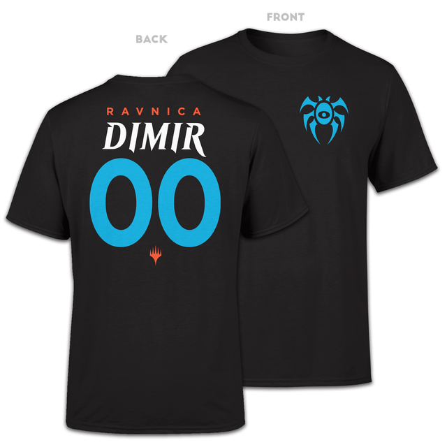 T-Shirt Homme Dimir Sports - Magic The Gathering - Noir