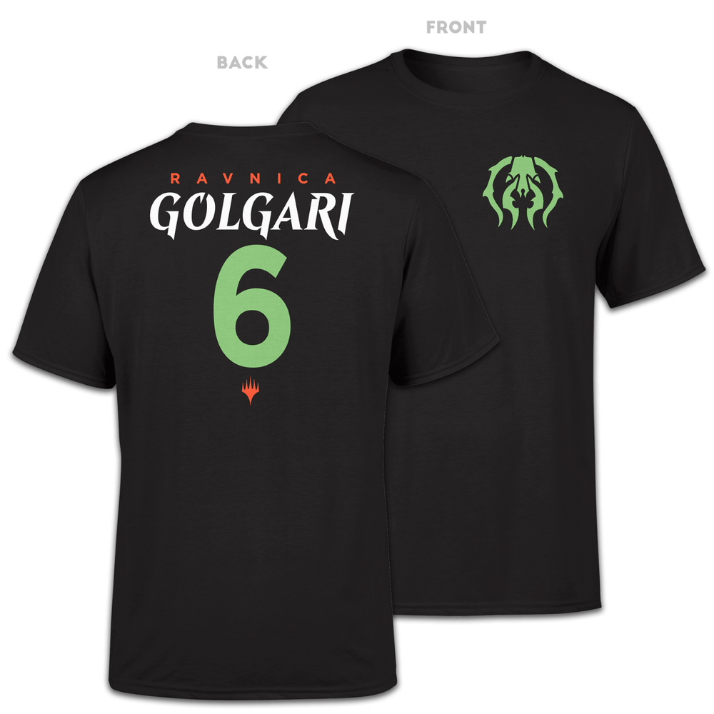 T-Shirt Homme Golgari Sports - Magic The Gathering - Noir - S - Noir Image 1
