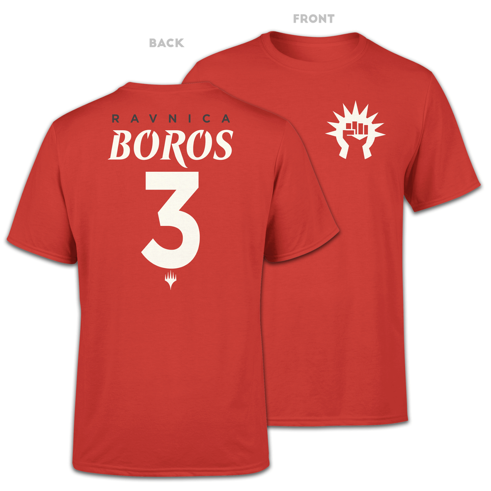 T-Shirt Homme Boros Sports - Magic The Gathering - Rouge - S - Rouge Image 1