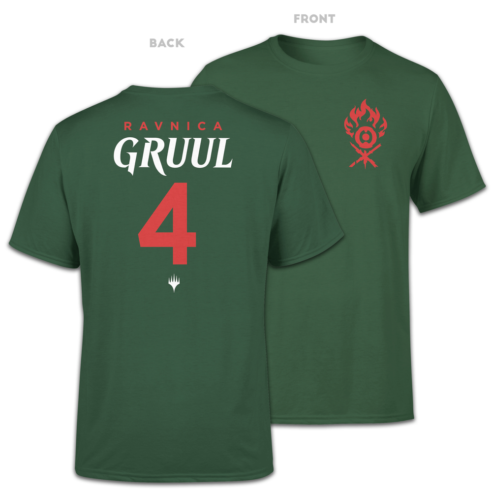 T-Shirt Homme Gruul Sports - Magic The Gathering - Vert - S Image 1