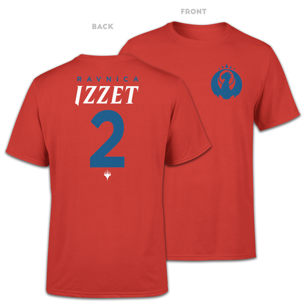 T-Shirt Homme Izzet Sports - Magic The Gathering - Rouge - S Image 1
