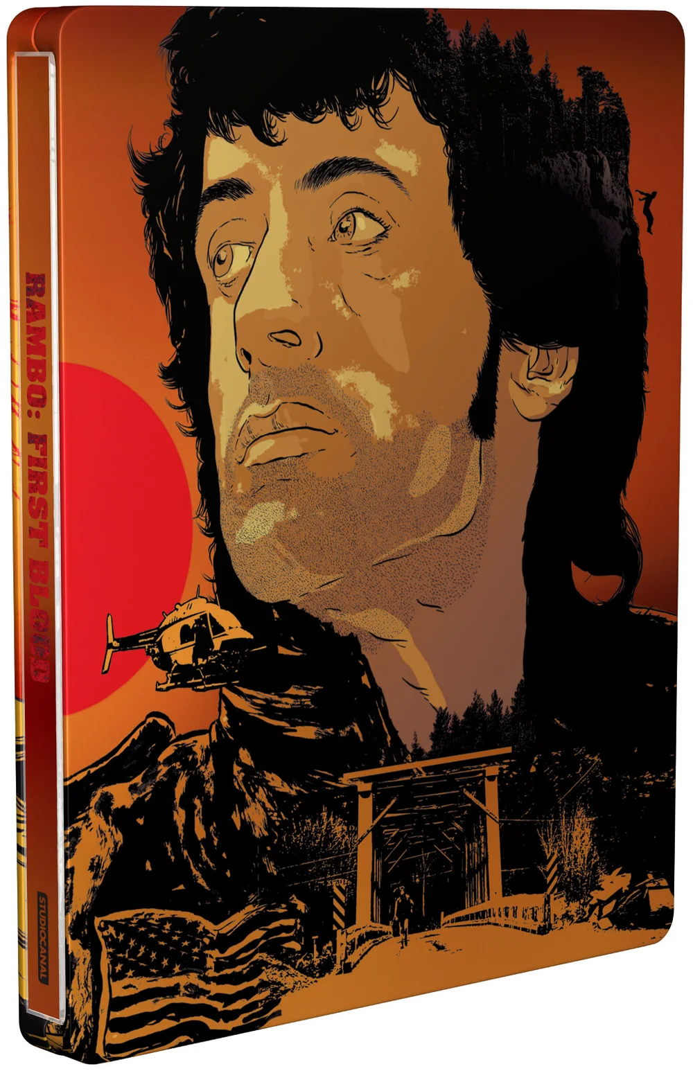 Rambo - Exclusivité Zavvi (Blu-Ray & 4K Ultra HD) - Coffret Image 1