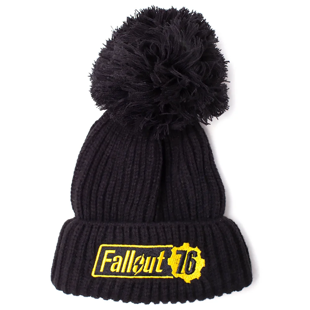 Fallout Men's Logo 76 Bobble Beanie - Black Image 1