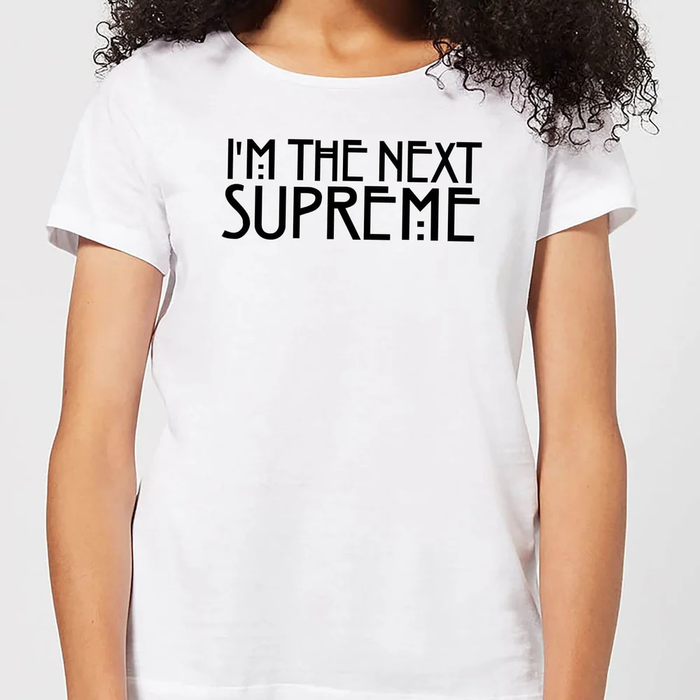 T-Shirt Femme The Next Supreme - American Horror Story - Blanc - XS - Blanc Image 1