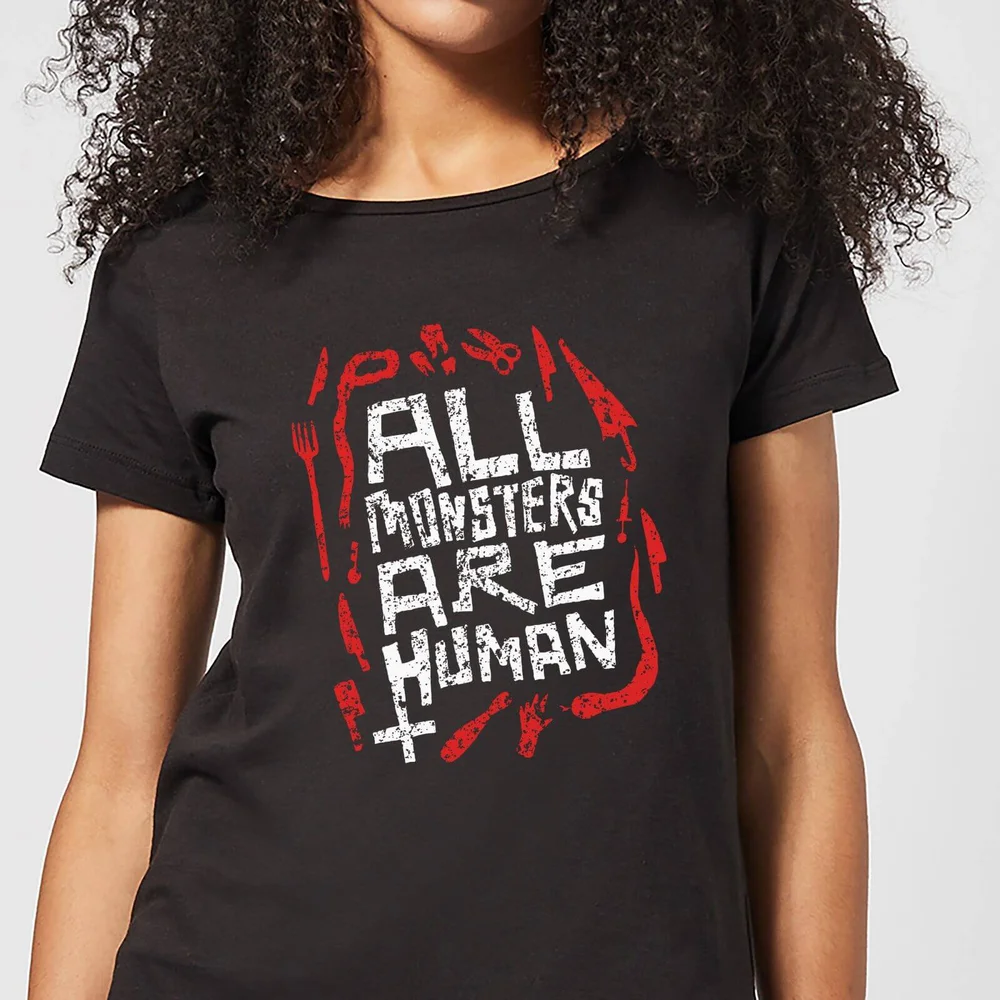 T-Shirt Femme All Monsters Are Human Outils - American Horror Story - Noir - XS - Noir Image 1