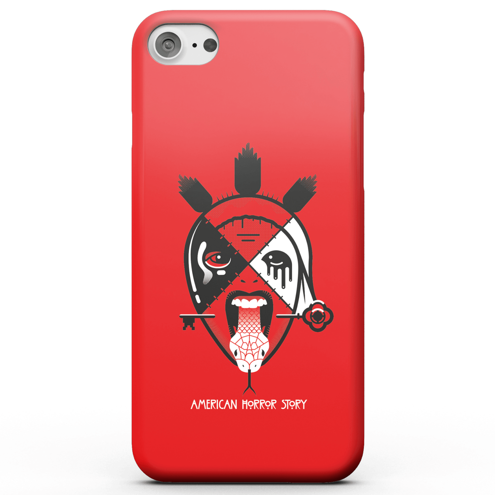 Coque Faces Of Evil American Horror Story - iPhone and Android - iPhone 5/5s - Coque Simple Matte Image 1