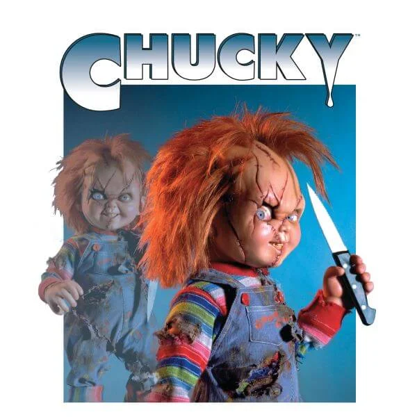 T-Shirt Femme Nasty 90's Chucky - Blanc