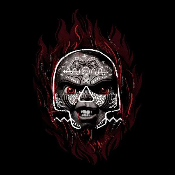 Sweat Homme Voodoo Chucky - Noir