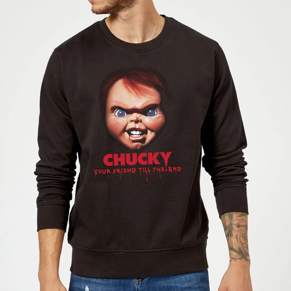 Sweat Homme Friends Till The End Chucky - Noir - S Image 1