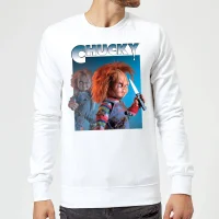 Sweat Homme Nasty 90's Chucky - Blanc - undefined undefined