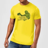 T-Shirt Homme L'Étrange Créature du lac noir - Universal Monsters - Jaune