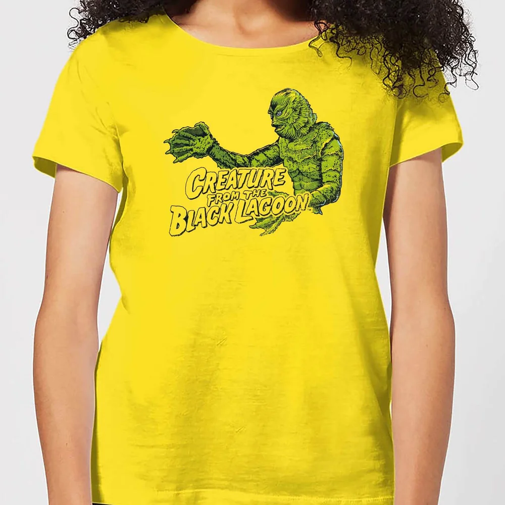 T-Shirt Femme L'Étrange Créature du lac noir - Universal Monsters - Jaune - S Image 1