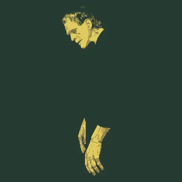 T-Shirt Femme Frankenstein - Universal Monsters - Vert