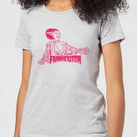 T-Shirt Femme La Fiancée de Frankenstein - Universal Monsters - Gris