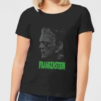 T-Shirt Femme Frankenstein (Tons Gris) - Universal Monsters - Noir - undefined undefined