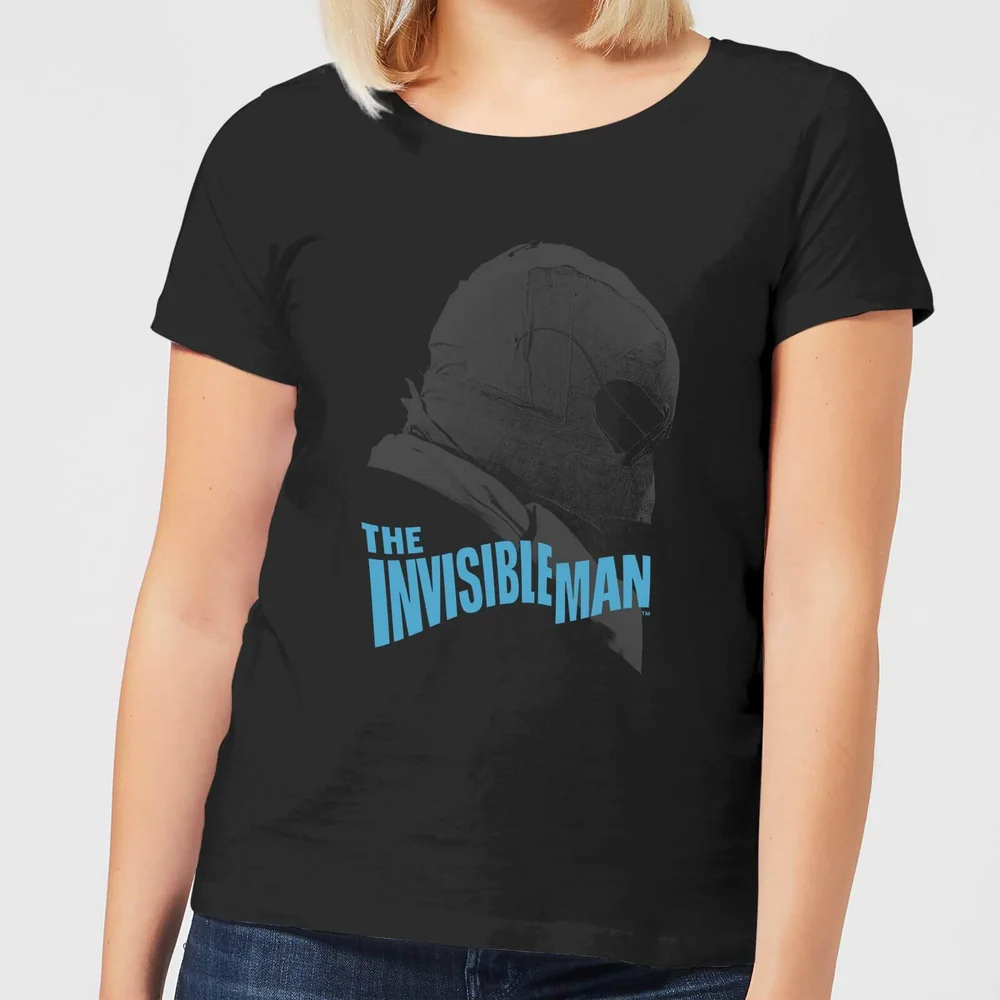 T-Shirt Femme L'Homme Invisible (Tons Gris) - Universal Monsters - Noir - S Image 1