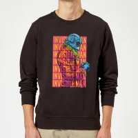 Sweat Homme L'Homme Invisible Rétro - Universal Monsters - Noir
