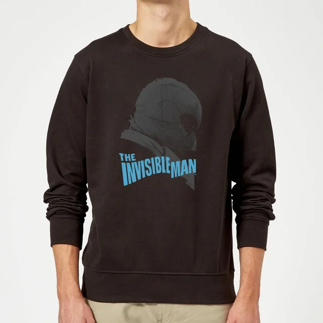 Sweat Homme L'Homme Invisible (Tons Gris) - Universal Monsters - Noir