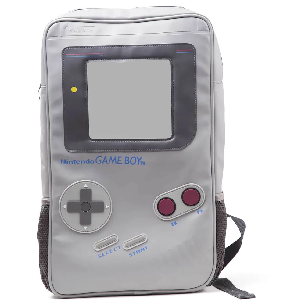 Nintendo Game Boy Shaped Backpack - Grey Image 1