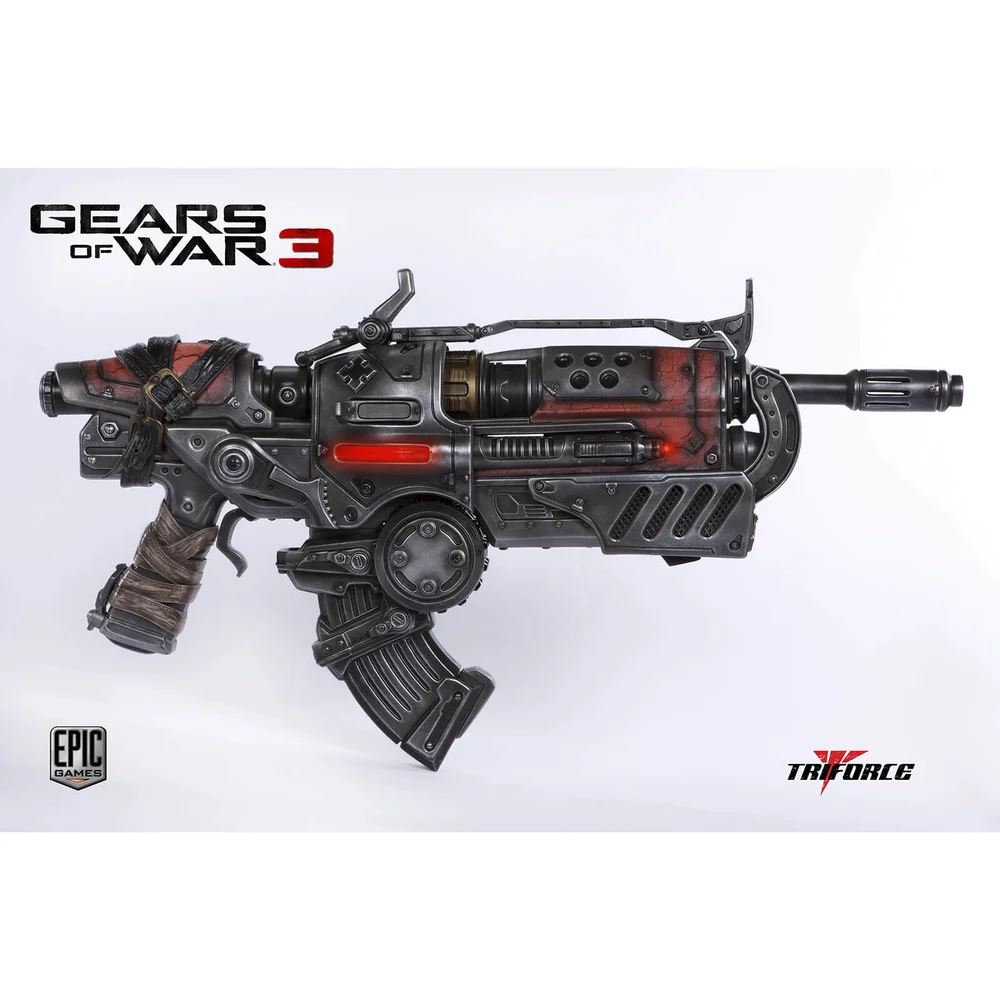 Gears of War 3 – Réplique 1/1 du Locust Hammerburst II – 89 cm de long Image 1