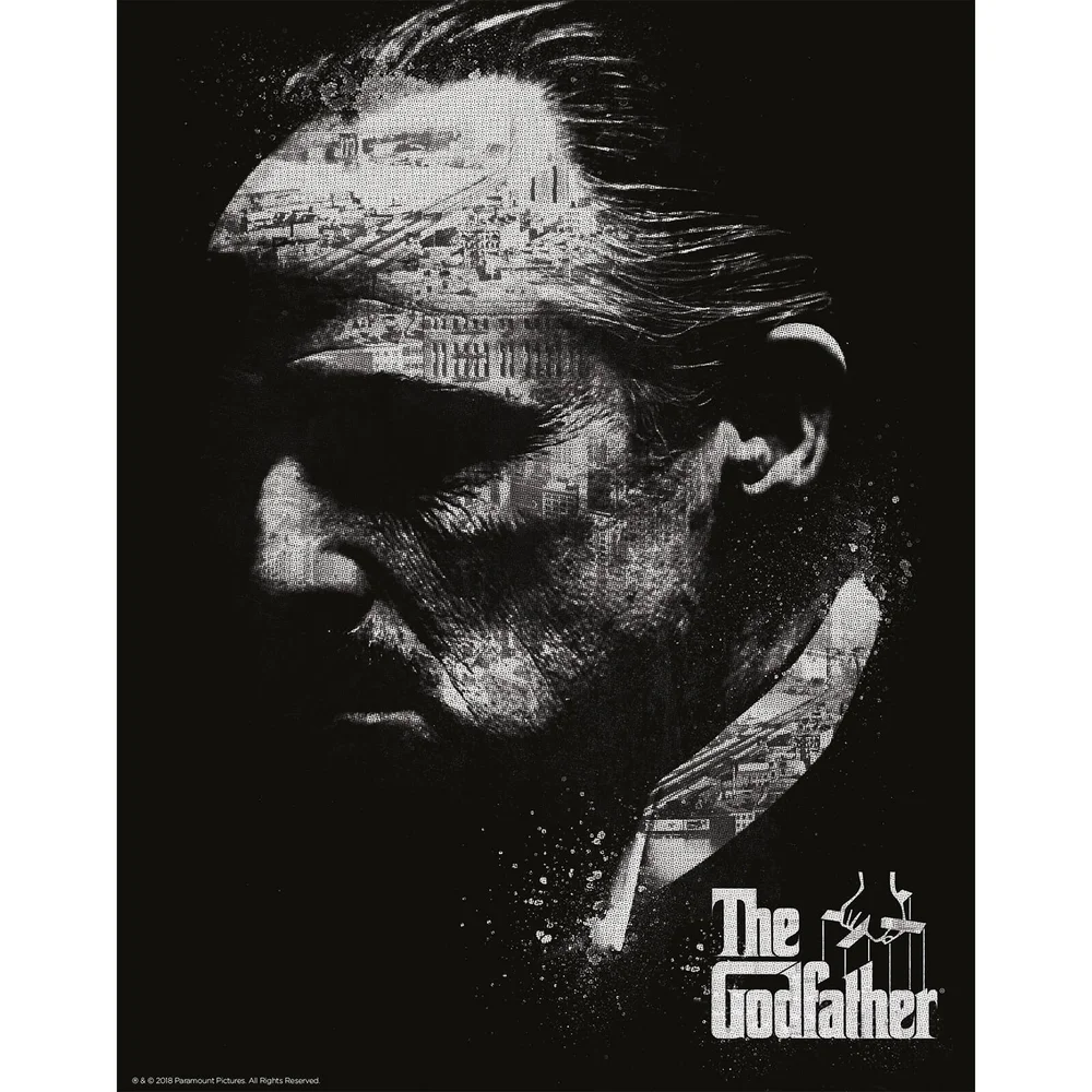 The Godfather Limited Edition Art Print - Black Image 1