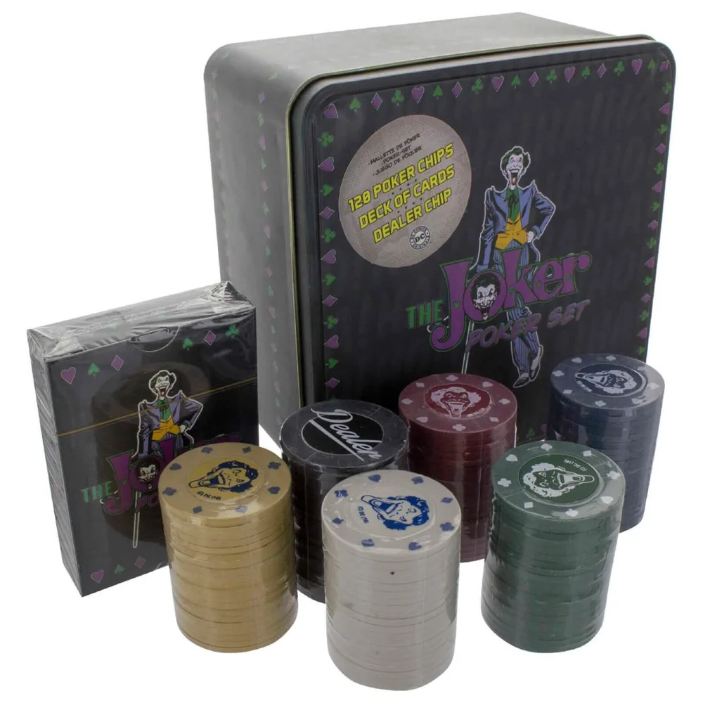 DC Comics The Joker Set jeu de poker Image 1