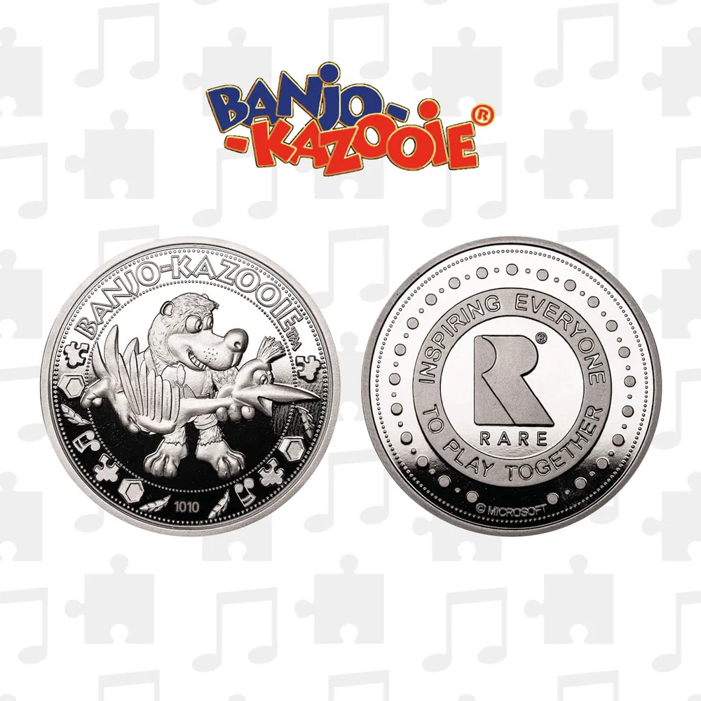 Pièce de collection – Banjo-Kazooie – Édition limitée : argent Image 1