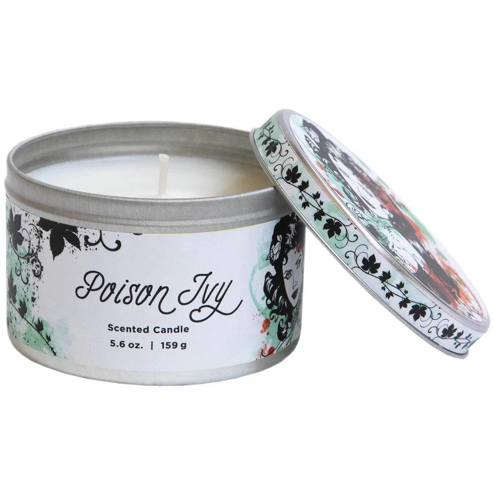 DC Comics (Large) Scented Tin Candle - Poison Ivy Image 1