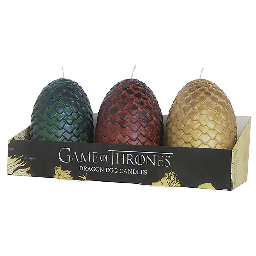 Game of Thrones - Œuf-bougie sculpté (Lot de 3) Image 1