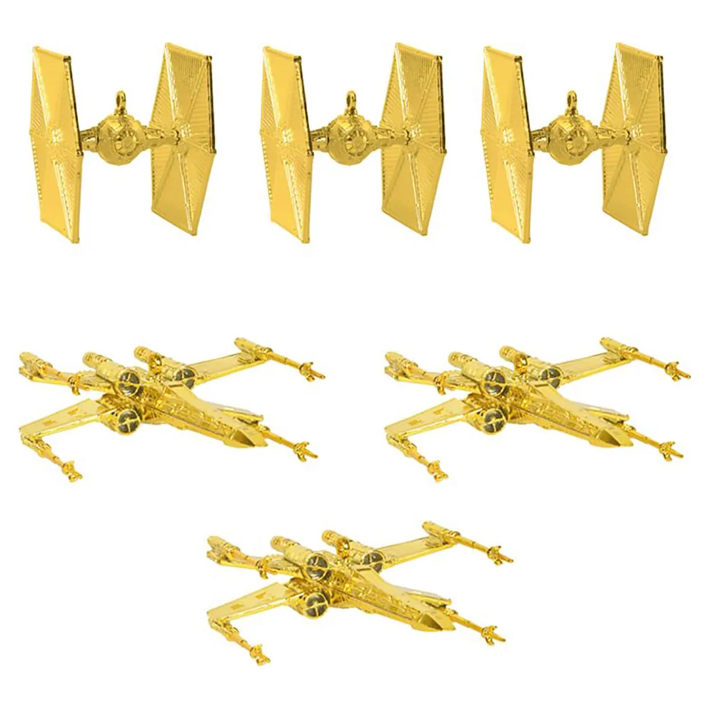 Décorations de Noël Star Wars – X-Wing & Chasseur TIE Image 1