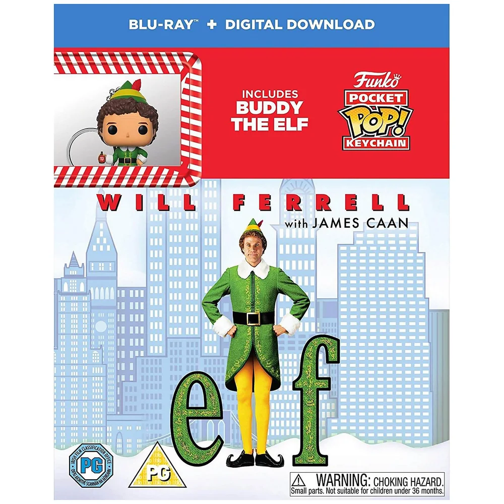 Elf - Includes Funko Buddy the Elf Pocket Pop! Keychain Image 1